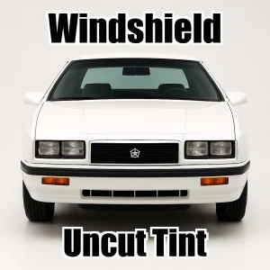 Uncut Windshield Window Tint Kit for Chrysler Lebaron 2 Door 1987-1989