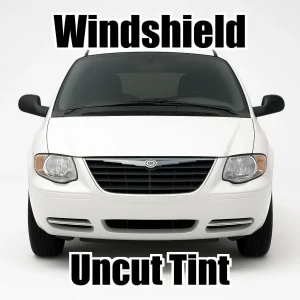 Ceramic Uncut Windshield Window Tint Kit for Chrysler Town and Country Long 2001-2007