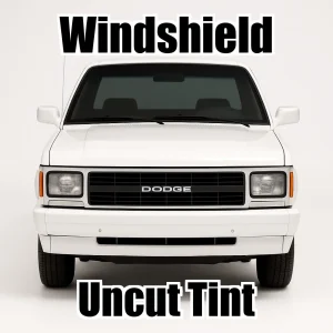 Uncut Windshield Window Tint Kit for Dodge Dakota 1986-1989