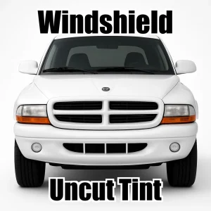 Uncut Windshield Window Tint Kit for Dodge Dakota Quad Cab 2000-2004