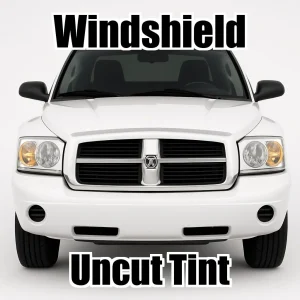 Uncut Windshield Window Tint Kit for Dodge Dakota Quad Cab 2005-2011