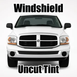 Uncut Windshield Window Tint Kit for Dodge Ram 1500 Crew Cab 2006-2008