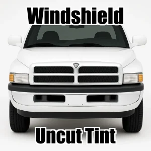 Uncut Windshield Window Tint Kit for Dodge Ram 1500 Standard Cab 1998-2001