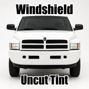 Uncut Windshield Window Tint Kit for Dodge Ram 2500 Ext Quad Cab 1995-2002