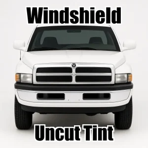 Uncut Windshield Window Tint Kit for Dodge Ram 2500 Extended Cab 1994-2002