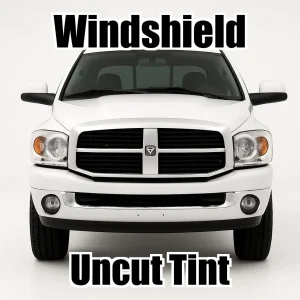 Uncut Windshield Window Tint Kit for Dodge Ram 2500 Mega Cab 2006-2008