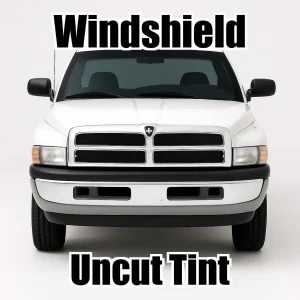 Uncut Windshield Window Tint Kit for Dodge Ram 2500 Standard Cab 1994-1997