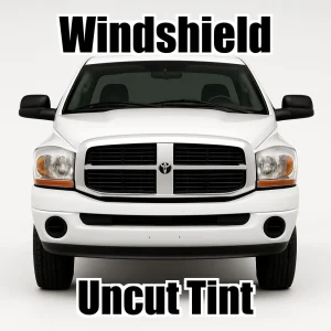 Uncut Windshield Window Tint Kit for Dodge Ram 2500 Standard Cab 2003-2008