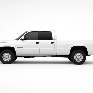 2 Ply Pro+ Precut Back Door Tint Kit for Dodge Ram 3500 Ext Quad Cab 1995-2002