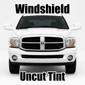 Uncut Windshield Window Tint Kit for Dodge Ram 3500 Mega Cab 2006-2007