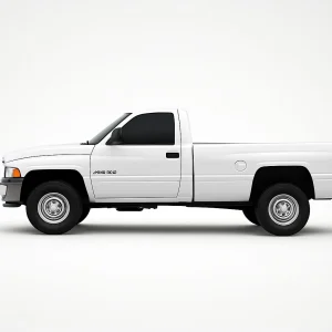 2 Ply Pro+ Precut Back Door Tint Kit for Dodge Ram 3500 Standard Cab 1994-1997