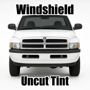 Uncut Windshield Window Tint Kit for Dodge Ram 3500 Standard Cab 1998-2002