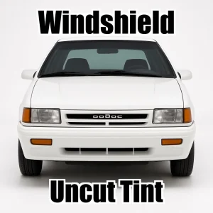Uncut Windshield Window Tint Kit for Dodge Shadow 2 Door 1990-1994
