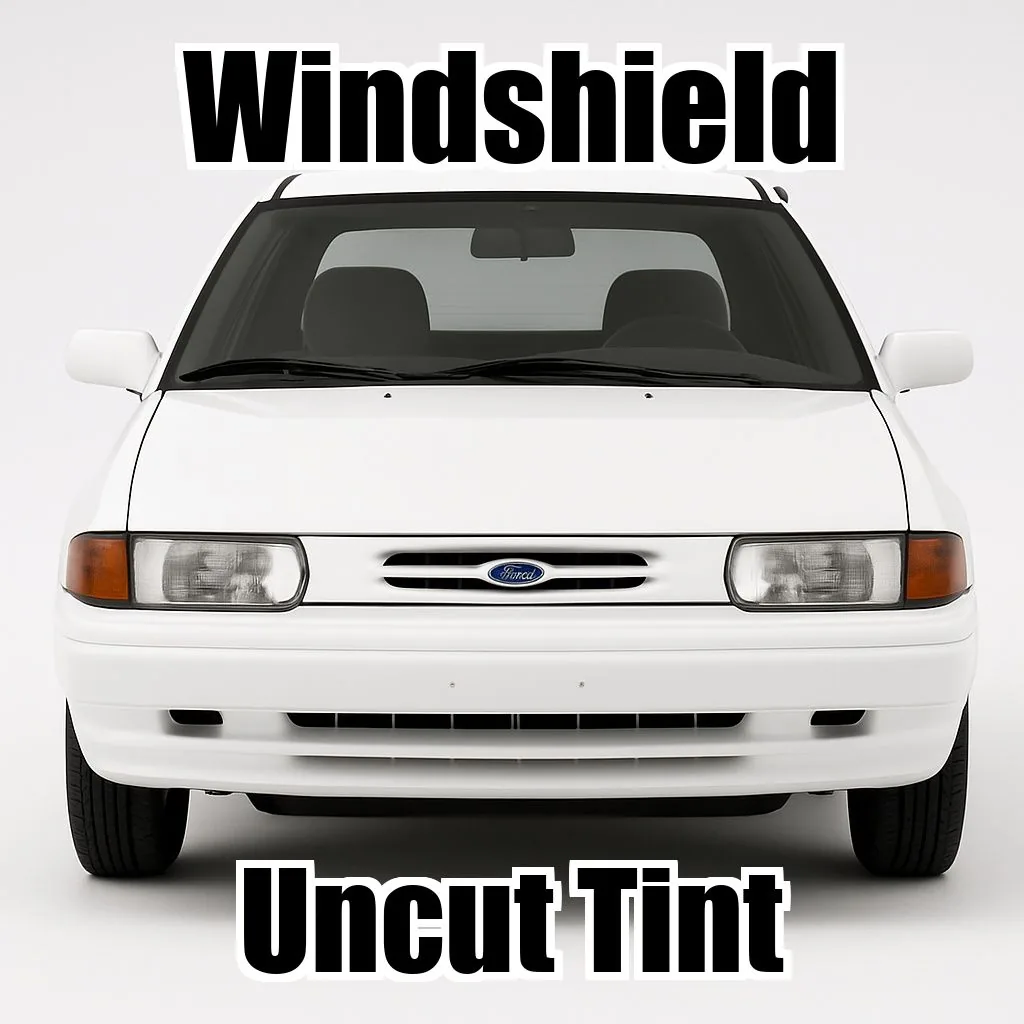 Uncut Windshield Window Tint Kit for Ford Escort 2 Door Hatch 1991-1996