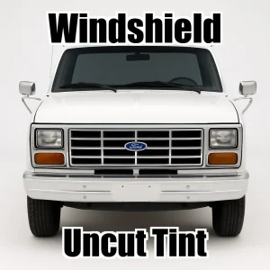 Ceramic Uncut Windshield Window Tint Kit for Ford F-150 Extended Cab 1980-1989