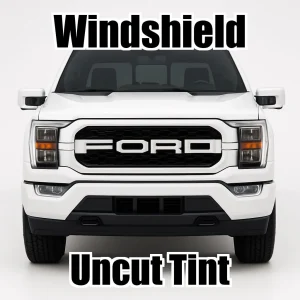 Uncut Windshield Window Tint Kit for Ford F-150 Super Crew 2021-2026
