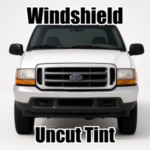 Uncut Windshield Window Tint Kit for Ford F-250 Crew Cab 1998-1999