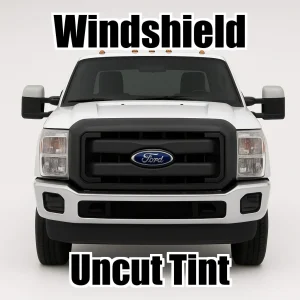 Uncut Windshield Window Tint Kit for Ford F-250 Extended Cab 2011-2012