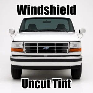 Uncut Windshield Window Tint Kit for Ford F-250 Standard Cab 1990-1996