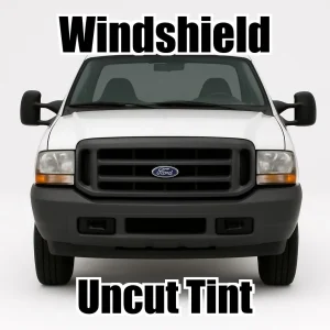 Uncut Windshield Window Tint Kit for Ford F-250 Standard Cab 2000-2007