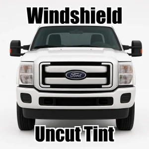 Uncut Windshield Window Tint Kit for Ford F-350 Extended Cab 2011-2012