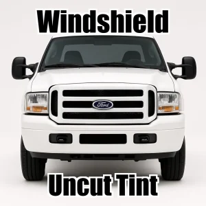 Uncut Windshield Window Tint Kit for Ford F-550 Crew Cab 2000-2007