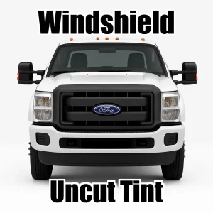Uncut Windshield Window Tint Kit for Ford F-550 Extended Cab 2011-2012