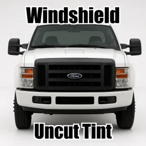 Uncut Windshield Window Tint Kit for Ford F-550 Standard Cab 2008-2010