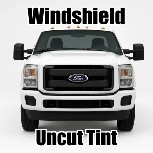 Uncut Windshield Window Tint Kit for Ford F-550 Standard Cab 2011-2012