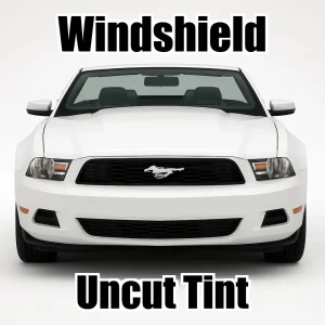Uncut Windshield Window Tint Kit for Ford Mustang Convertible 2010-2014