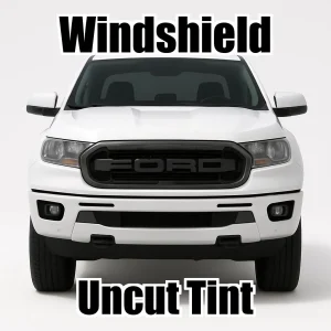 Uncut Windshield Window Tint Kit for Ford Ranger Super Cab 2019-2024