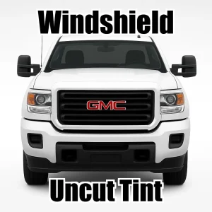 Uncut Windshield Window Tint Kit for GMC 2500 Standard Cab 2014-2019