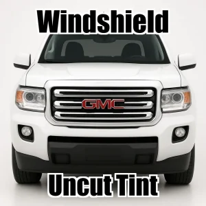 Uncut Windshield Window Tint Kit for GMC Canyon Crew Cab 2015-2022