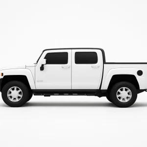 2 Ply Pro+ Precut Back Door Tint Kit for GMC Hummer H3T 2008-2010