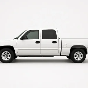 2 Ply Pro+ Precut Back Door Tint Kit for GMC Sierra 1500 Classic Crew Cab 2007-2007