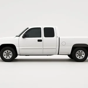2 Ply Pro+ Precut Back Door Tint Kit for GMC Sierra 1500 Classic Extended Cab 2007-2007