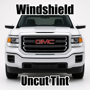Ceramic Uncut Windshield Window Tint Kit for GMC Sierra 1500 Double Cab 2014-2019