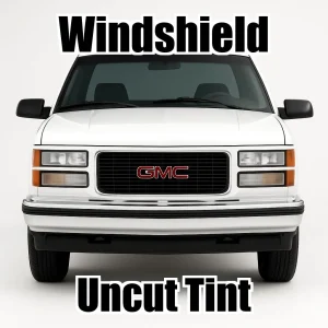 Ceramic Uncut Windshield Window Tint Kit for GMC Sierra 1500 Extended Cab 1988-1998