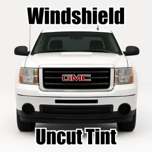 Ceramic Uncut Windshield Window Tint Kit for GMC Sierra 1500 Extended Cab 2007-2013