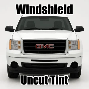 Ceramic Uncut Windshield Window Tint Kit for GMC Sierra 1500 Standard Cab 2007-2013