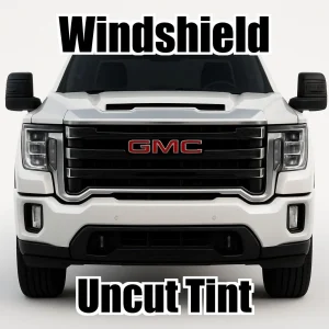 Uncut Windshield Window Tint Kit for GMC Sierra 2500 Sierra 3500 Double Cab 2020-2026