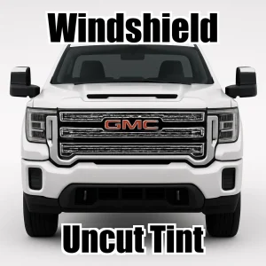 Uncut Windshield Window Tint Kit for GMC Sierra 2500 Sierra 3500 Standard Cab 2020-2026
