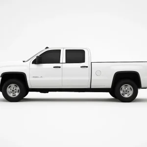 Ceramic Precut Sides Only Tint Kit for GMC Sierra 3500 Double Cab 2015-2019