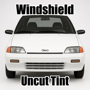 Uncut Windshield Window Tint Kit for Geo Metro 2 Door 1990-1994