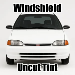 Uncut Windshield Window Tint Kit for Geo Metro 4 Door 1995-1997