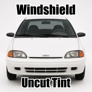 Uncut Windshield Window Tint Kit for Geo Metro LSI 1996-1998