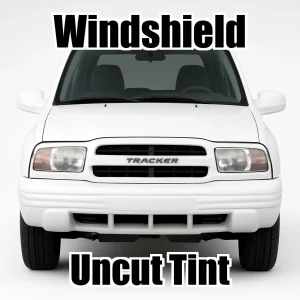 Uncut Windshield Window Tint Kit for Geo Tracker 2 Door 2000-2003
