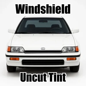 Uncut Windshield Window Tint Kit for Honda Accord 2 Door 1986-1989