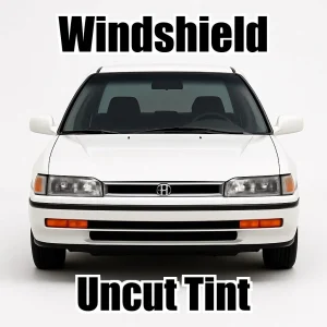 Uncut Windshield Window Tint Kit for Honda Accord 4 Door 1990-1993