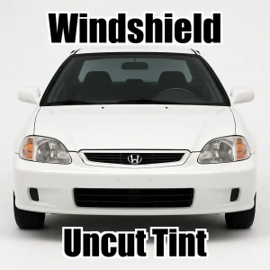 Uncut Windshield Window Tint Kit for Honda Civic 2 Door 1996-1998